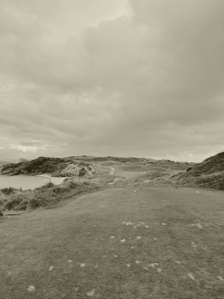 12th hole porthmadog golf club