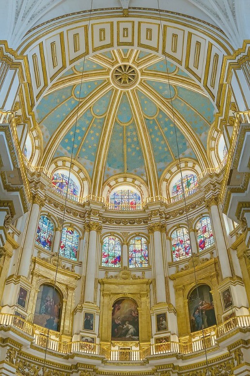 granada cathedral upper part of the chancel